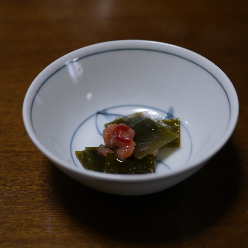 昆布の梅干し煮