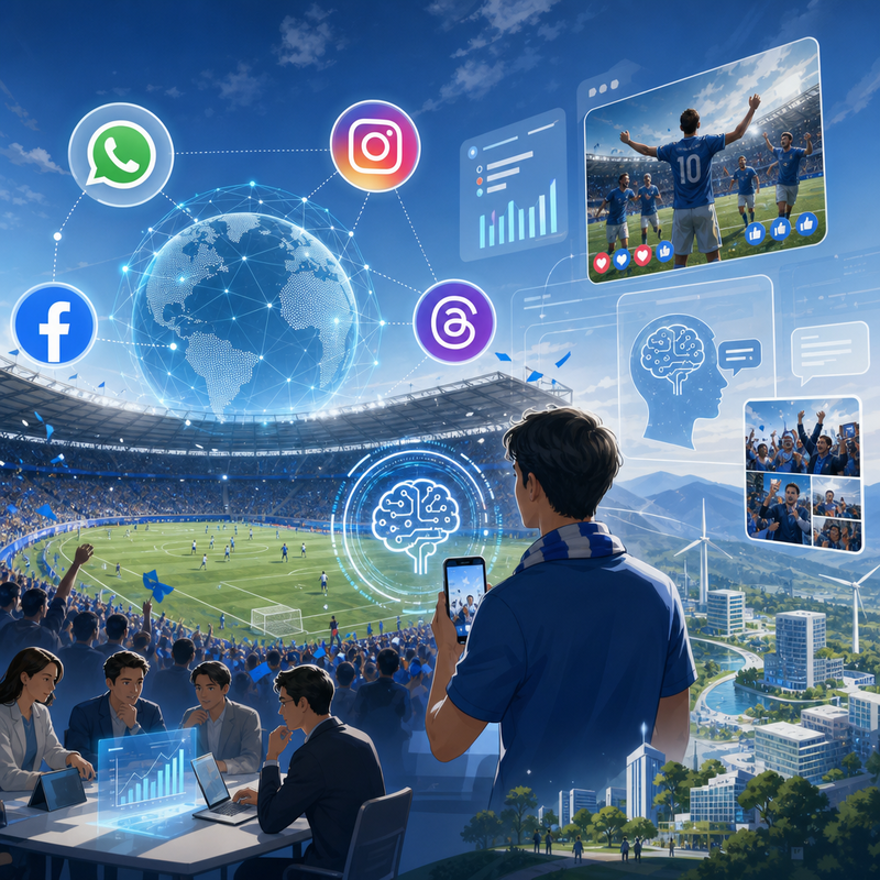 2026年サッカー大会におけるMetaのSNS連携と生成AI活用で実現したファンエンゲージメント戦略
