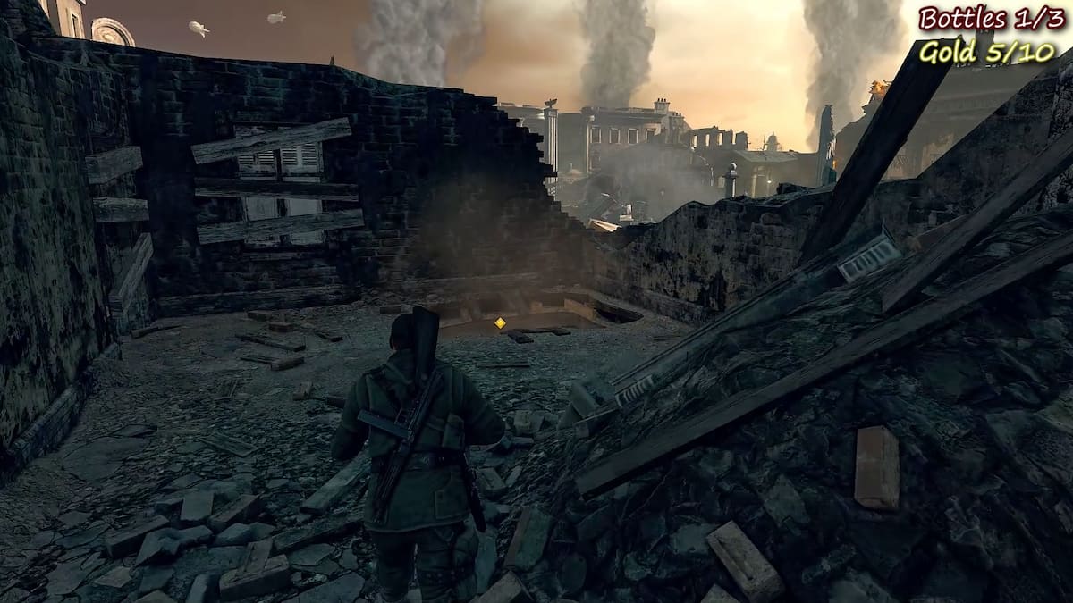 スナイパーエリートV2】ブランデンブルク門 ワインボトルと金塊の場所【SNIPER ELITE V2 REMASTERED】 -  エンネアのゲーム解説ブログ