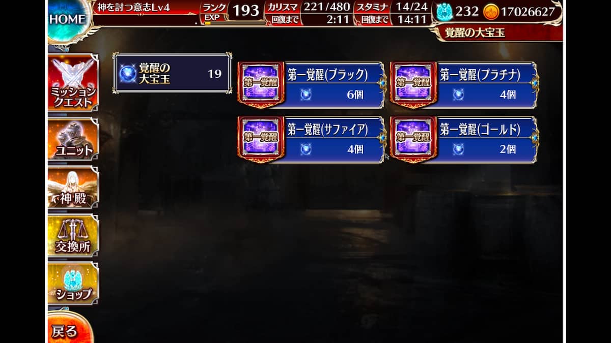 覚醒の大宝玉