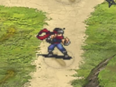 忍者サイゾウのドット絵