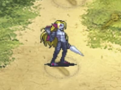 シーソルジャー魚人戦士オーベッドのドット絵