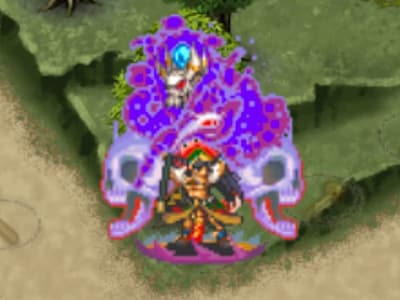 妖厄神の呪術師ミトラのドット絵