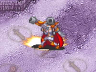 キャノンマスターの閃の撃砲ジャンナのドット絵