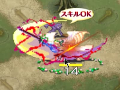 イモータルオリジンの純白の花嫁カルマのドット絵