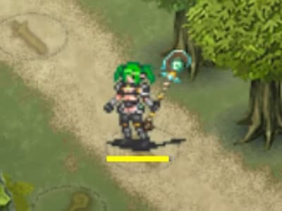 メイジアーマーの妖精魔鎧兵ライチのドット絵