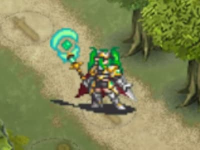 超魔導鎧将の妖精魔鎧兵ライチのドット絵
