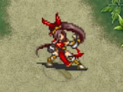 拳聖の格闘家リンのドット絵