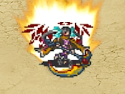 アークエンジェルの堕天使クロエのドット絵