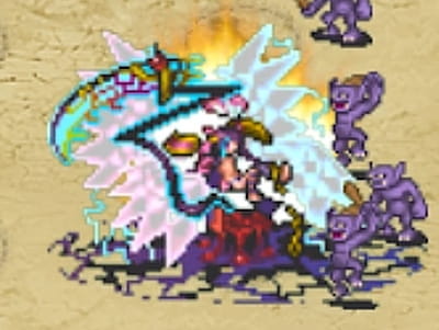 アズライールの堕天使クロエのドット絵
