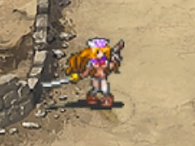 セーラーの水兵ビエラのドット絵