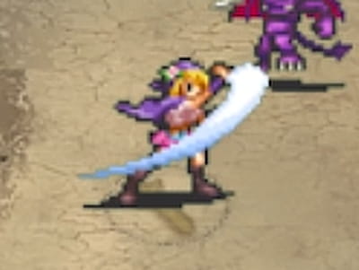 ローグの怪盗キュテリのドット絵