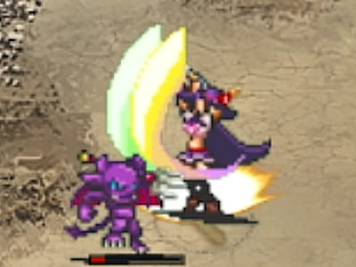 マスターアサシンの怪盗キュテリのドット絵