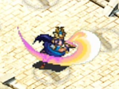 ルーンロードの熱砂の剣士ホルエスのドット絵