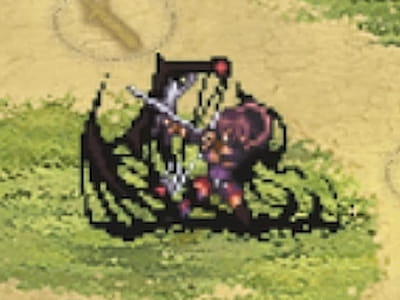 ラピッドシューターの漆黒の射手リタのドット絵