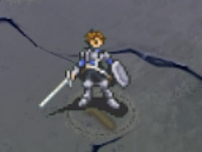 ソルジャーの兵士長ユリアンのドット絵