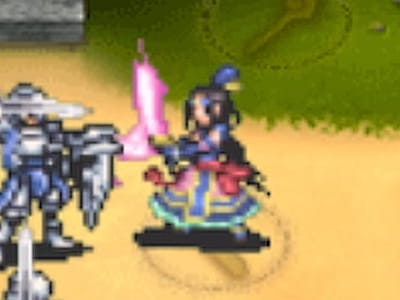 前衛軍師の亡国の将シュウカのドット絵