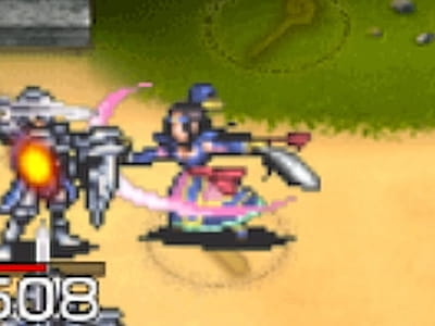 前衛軍師の亡国の将シュウカのドット絵