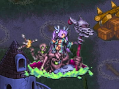 コフィンクイーンの死霊魔術師メメントのドット絵