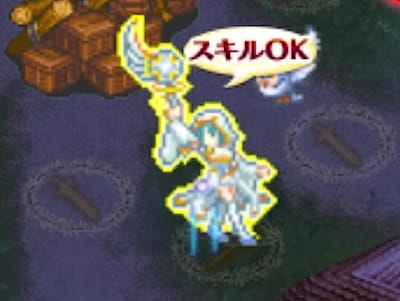 セイントの至宝の使い手リアナのドット絵