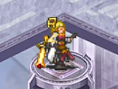 ロードオブヘルメスの白衣の錬金術師コリンのドット絵