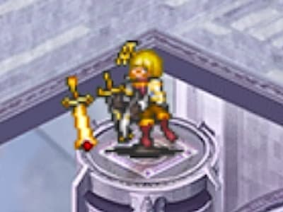 ロードオブヘルメスの白衣の錬金術師コリンのドット絵