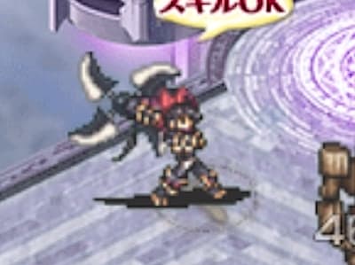 超忍の封妖の忍者ナギのドット絵