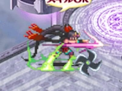 忍神の封妖の忍者ナギのドット絵