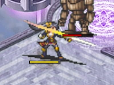 ソードマスターの剣士サンドラのドット絵