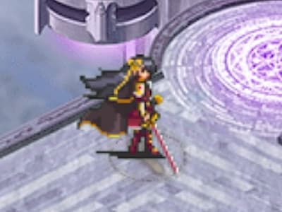 剣聖の剣士サンドラのドット絵