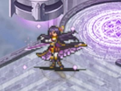 デッドリーエッジの剣士サンドラのドット絵