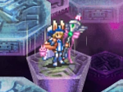 ハイビショップの旅の司祭ポーラのドット絵