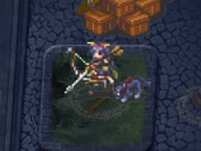ハイレンジャーの聖森の門番リコラのドット絵