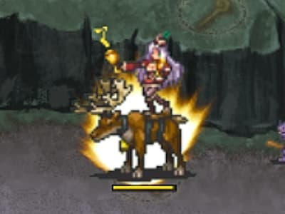 ボウライダーの聖夜の弓騎兵サラサのドット絵