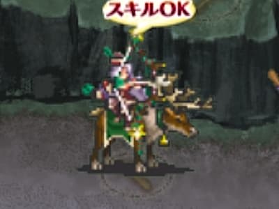 ボウライダーチーフの聖夜の弓騎兵サラサのドット絵
