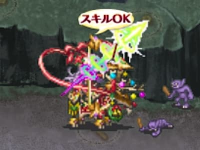 ボウライダーマスターの聖夜の弓騎兵サラサのドット絵