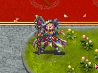 呪術使いの忘我の呪術師レヴィのドット絵