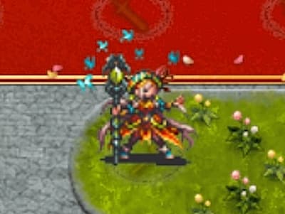 呪術師の忘我の呪術師レヴィのドット絵