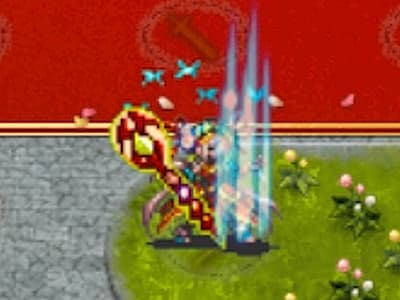 呪術師の忘我の呪術師レヴィのドット絵