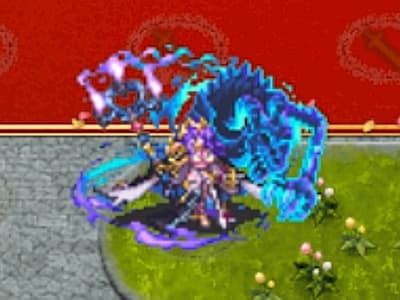 コフィンクイーンの反魂の死霊術師メトゥスのドット絵