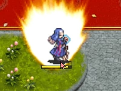 ヴァンパイアキラーの聖なる復讐者ルマリアのドット絵