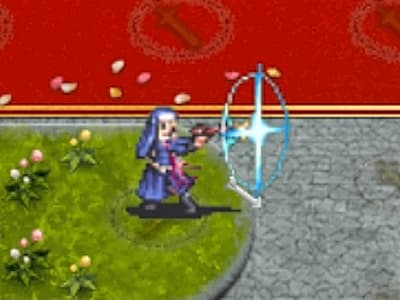 アンデッドキラーの聖なる復讐者ルマリアのドット絵