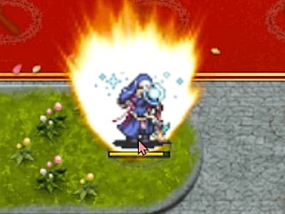 アンデッドキラーの聖なる復讐者ルマリアのドット絵