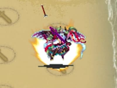アークエンジェルの天使長ミルノのドット絵