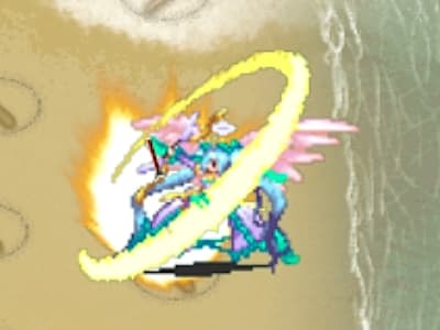 セラフィムの天使長ミルノのドット絵