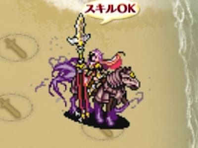 ブリュンヒルデの英霊の守り手レシアのドット絵