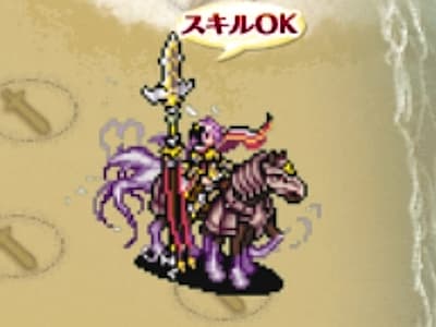 レギンレイヴの英霊の守り手レシアのドット絵