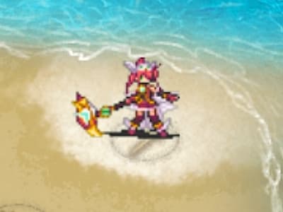 アーククロノウィッチの時の魔女ココロのドット絵