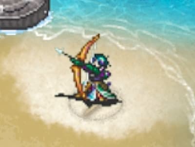 アルテミスの冒険者オスカーのドット絵