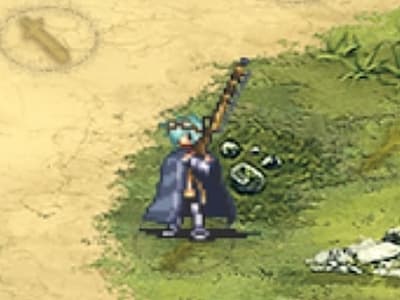 モンスタースレイヤーの帝国猟兵レーゼルのドット絵